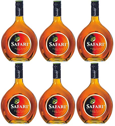 6 Flaschen Safari Exotic Likör 20% vol. Fruchtlikör