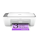 HP DeskJet 2820e Multifunktionsdrucker, 10€ Cashback, 3 Monate gratis drucken mit HP Instant Ink inklusive, Drucker, Scanner, Kopierer, WLAN