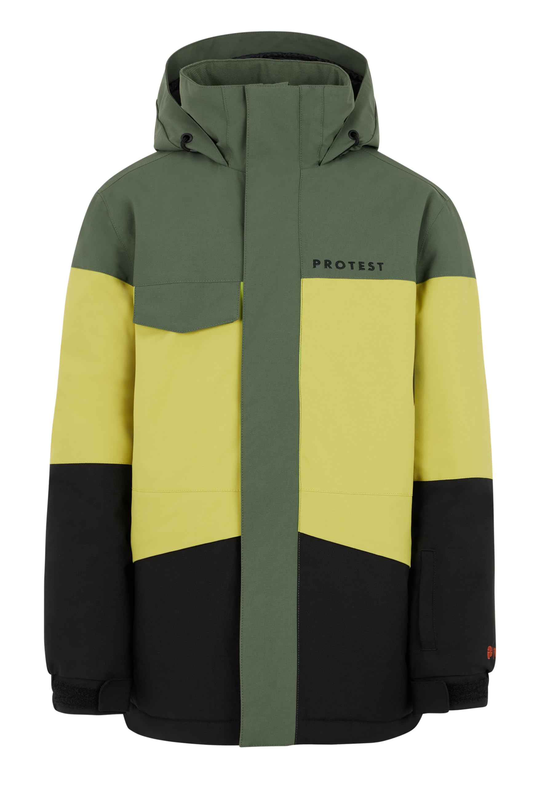 Protest Boys Ski- Und Snowboardjacke PRTPECKER JR Thyme 128