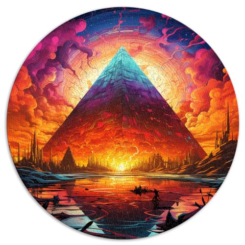 Puzzle Puzzle Ägypten Weltraumwüste 1000 Teile Puzzle für Erwachsene 26,5x26,5 Zoll Lustige Puzzlespiele Interessante Puzzles zur Stressreduzierung