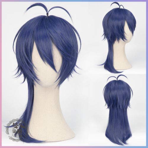 LINLINCD-Wig Anime Cosplay Division Rap Kampfhypnose MIC Doppo KannonzaKa Würfel Arisugawa Jiro Yamada Ichiro Saburo Gentarou Yumeno Jakurai Cosplay Perücke Hufumi Izanami (Color:Dice Arisugawa)