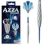 BULL'S Azza Dart, Silber/Blau, 24 g