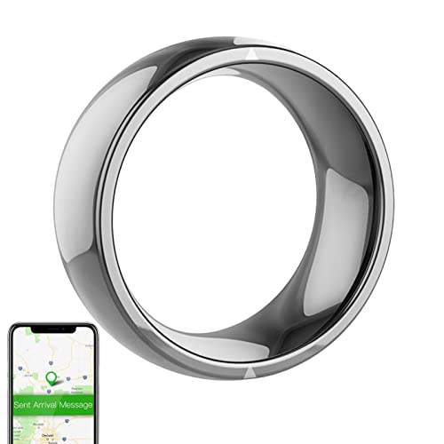 UKALOU Smart-Ring, virtuelle Anrufe, Fingerring für Männer, Schlaf-Tracker, Fitness-Tracker-Ring, universelle Handy-Verbindung mit integriertem Modul, Memo-Shas-Ornamente für Männer und ,