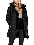 JDY Damen Jdyskylar Padded Hood Jacket Otw Noos, Schwarz, M