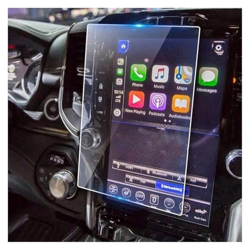 Für Dodge Für Ram 1500 2500 3500 2019 2020 2021 12-Zoll-Autonavigation Touchscreen-Display Gehärtetes Glas Schutzfolie Navigation Schutzfolie Navigations-Displayschutz