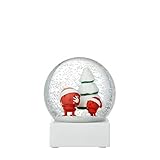 Hoptimist - Skandinavisches Design - Schneekugel - Santa Snow Globe - Geschenkidee zu Weihnachten