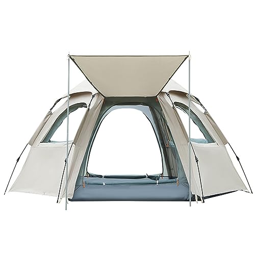 Outdoor-Überdachung mit Baldachin, Outdoor-Überdachung, Überdachungszelt, Campingmatte, Zelt