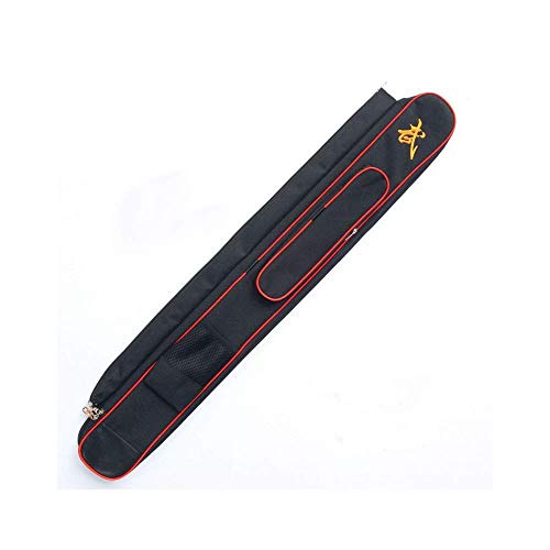 SOFIALXC Wushu Schwert Taschen Knifetai Chi Kendo Kung Fu Tasche Multi-Funktions Martial Arts Stick Paket,Red