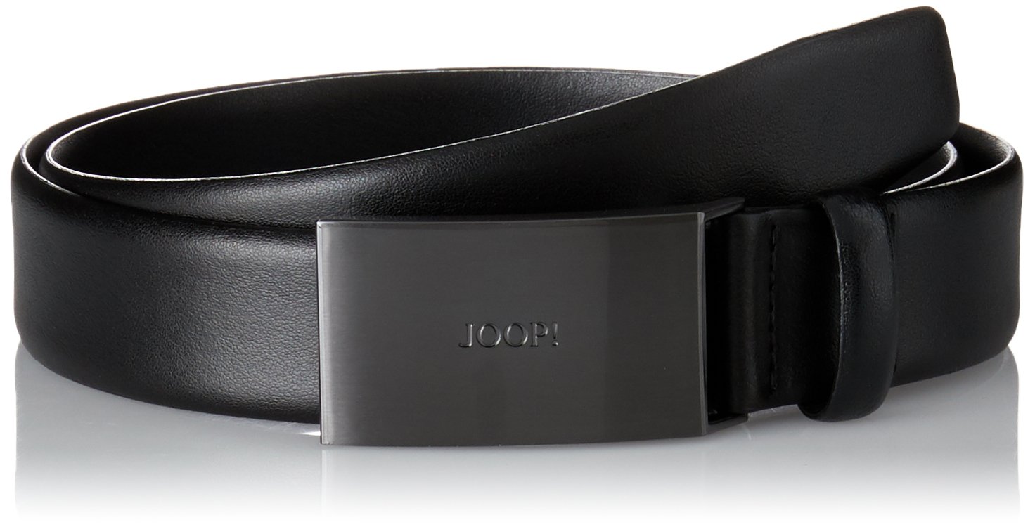 Joop! Herren 7003 JOOPCOLL.Belt 3,5 cm/NOS Gürtel, Schwarz (Schwarz 10), 85