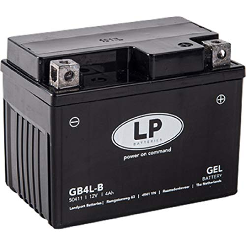 Landport Gel Roller- u. Motorradbatterie GB4L-B DIN 50411G (YB4L-B Gel)