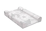 BabyDam SuperSnug Wickelunterlage, Grau / Weiß