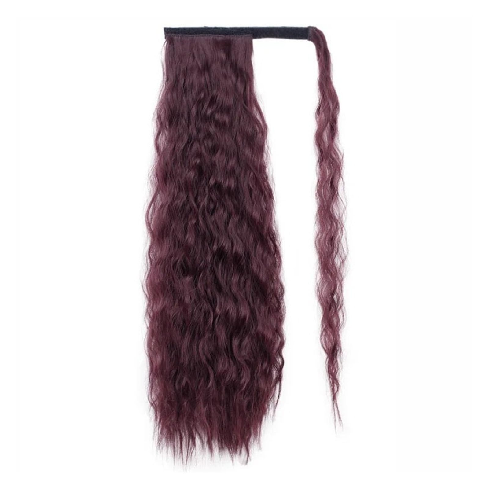 Pferdeschwanz Haarteil Kinky Straight Wrap Around Pferdeschwanz-Haarteil Afro Yaki Straight Pony Tails Extensions for schwarze Frauen Clip-in-synthetische Pferdeschwanzverlängerung Pferdeschwanz Haarv