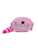 DISNEY Disney Alice In Wonderland Cheshire Cat Shaped Shoulder Bag with Shoulder Strap Kosmetiktäschchen 23 Centimeters Pink