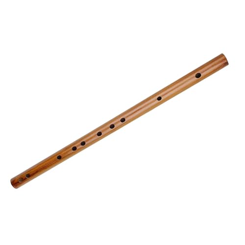 Bambusflöte Für Anfänger Hölzerne Bambusflöte im indischen Stil, traditionelles Holzblasinstrument für Anfänger (Color : D)