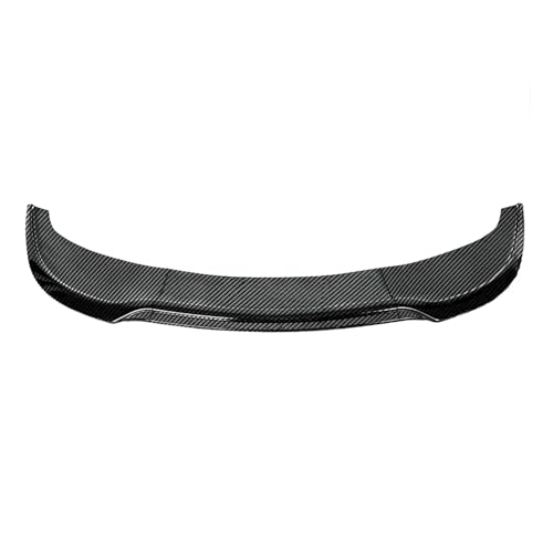 Splitter 3-teiliges Auto-Frontspoiler-Lippensplitter-Spoiler-Bodykit Aus Kohlefaser Für Chrysler 300 CS Für SRT 2015-2023, Glänzend Schwarz Frontlippe(Kohlefaser-Stil)