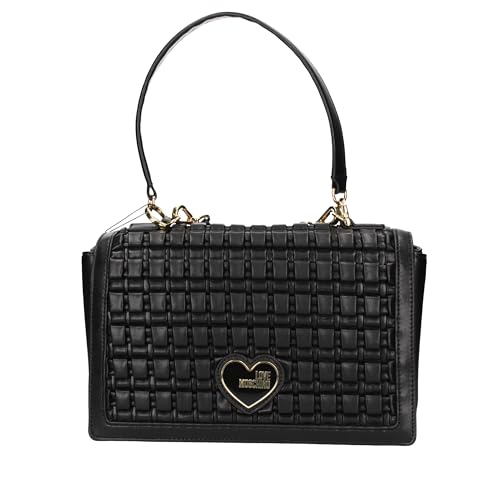 Love Moschino Damen Jc4121pp1hlh100a Handtasche, Nero