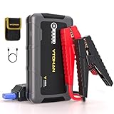 VTOMAN Starthilfe 1500A 12V Starthilfe Powerbank 10000mAh Supersafe Tragbare Auto Batterie Booster und Intelligentes Starthilfekabel