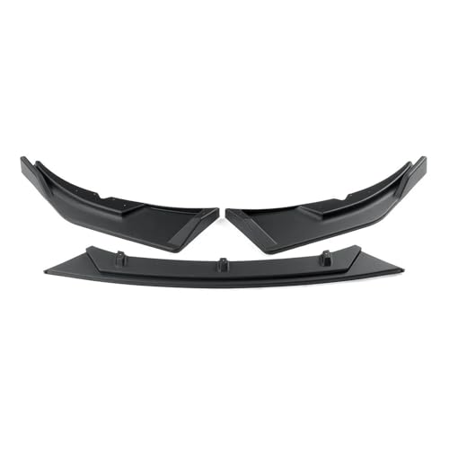 Frontspoiler Lippe Für Jaguar Für XE 2020-2021 Schwarz/Carbon Fiber Auto Front Stoßstange Spoiler Lip Protector Kinn Splitter Deflektor Lip Guard Trim Frontstoßstange Spoiler(Matte Black)