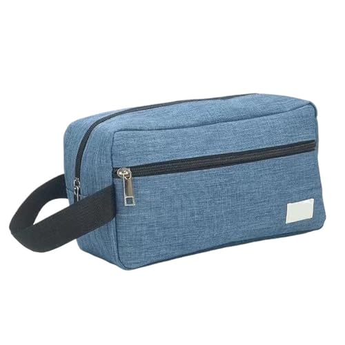 Reise Herren Kulturbeutel Frauen Kosmetiktasche Damen Make-Up Tasche Beauty Wash Beutel Handtasche Kosmetiktasche Set(Sky blue)