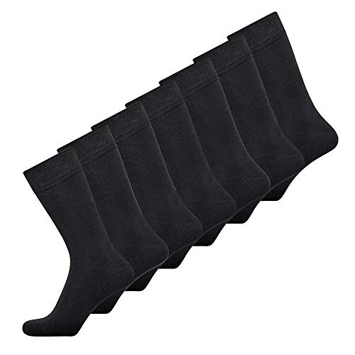 jbs - Herren-Socken - 7-Pack - Schwarz - Grösse 45-48