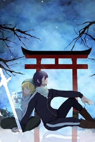 HfmQuisutron Jigsaw Puzzle 1000 Teile Klassische Anime Noragami Poster Buntes Geschicklichkeitsspiel Für Die Ganze Familie Erwachsene Xy426Tk