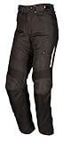 Modeka Violetta Damen Motorrad Textilhose, schwarz, 38