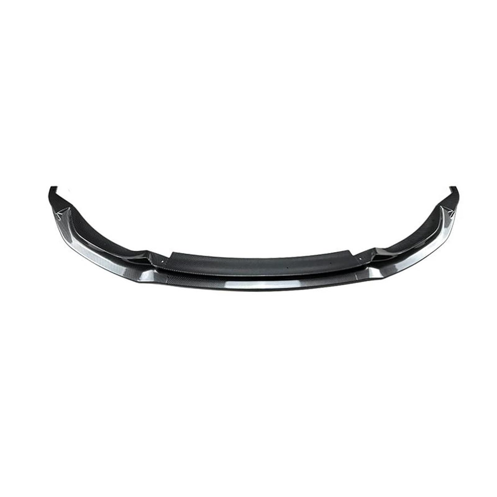 Splitter Autozubehör Frontspoilerlippe Body Kit Splitter Für F80 M3 F82 F83 M4 2015-2020 Glänzend Balck Carbon Fiber Frontlippe(Kohlefaser-Optik)