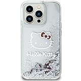 CG MOBILE Hello Kitty HKHCN61LIKHET Hülle für iPhone 11 / Xr 6.1'' Silber hardcase Liquid Glitter Charms Kitty Head