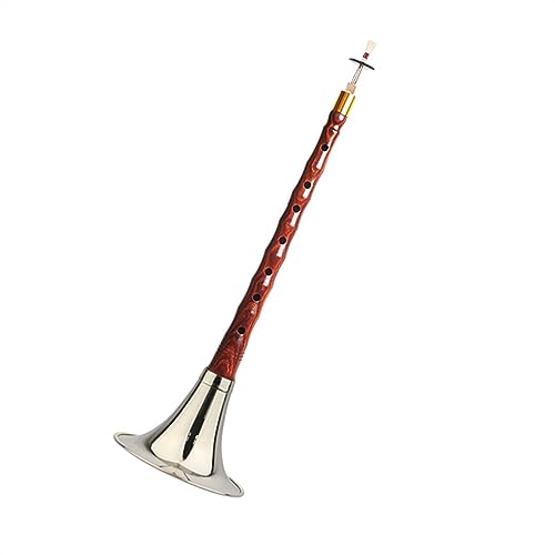 suona Suona-Set Aus Rotem Sandelholz, Suona-Musikinstrument, Professionell Spielendes Suona-Horn (Color : E-flat key)