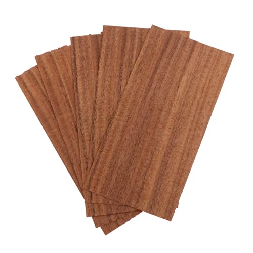 5pcs Handgefertigte Gitarren-Holz-Kopfplatten-Kopf-Furnier-Gitarren-Shell-Blatt-Kopfplatten-Ersatz werkzeuge zur reparatur von gitarren (Color : 03)