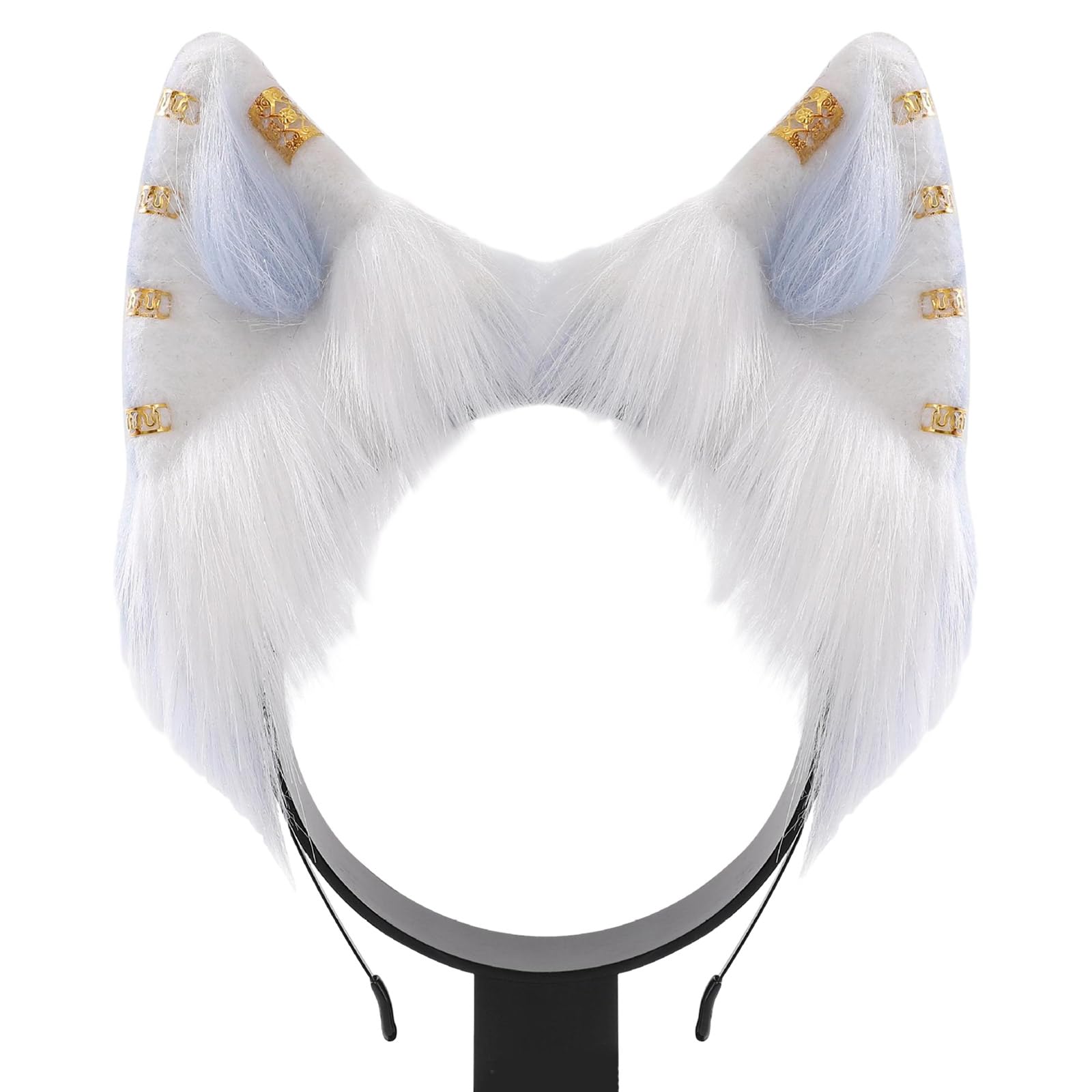 Aufführungen Füchse Ohr Stirnband Karneval Party Plüsch Kopfschmuck Film Enthusiasten Party Cosplay Requisiten Unisex Cosplay Haarschmuck Füchse Ohren Haarband Cosplay Halloween Hairhoop