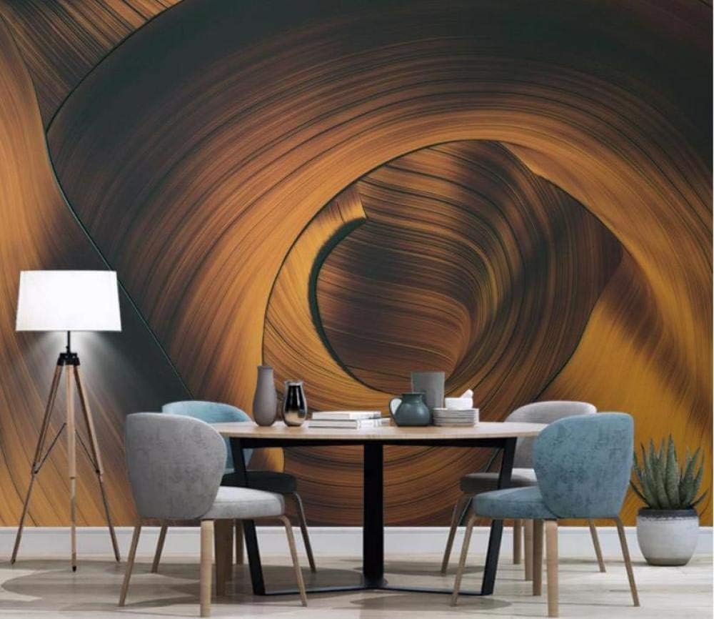 Abstrakte Geometrische Linien 3D Tapete Poster Restaurant Schlafzimmer Wohnzimmer Sofa TV Dekorative Wand-300cm×210cm