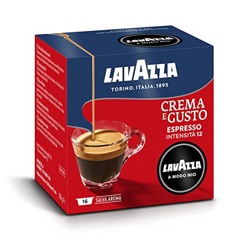 Lavazza A modo mio crema e gusto grootverpakking (16x16st)