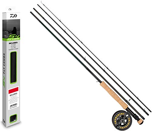 Daiwa S4 Fliegenfischen Combo 8'6" / #5/5/6 Rolle – WF5F – DTF8654-#5/6