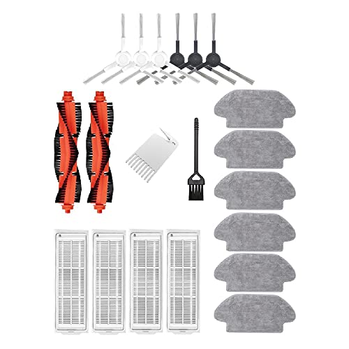 Seprendi 20 St¨¹Cke f¨¹r STYTJ02YM Roboter Staubsauger Reinigungs Roboter Haupt Seiten B¨¹Rste Hepa Filter Mopp Tuch