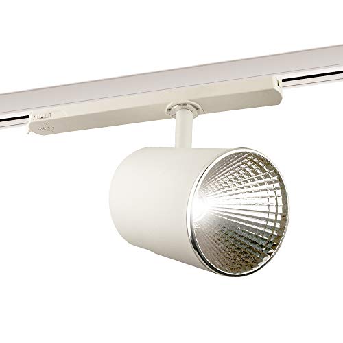 CLE LED Smart Strahler für 3Ph Stromschiene 3600lm dimmbar MasterConnect weiss 38 Grad