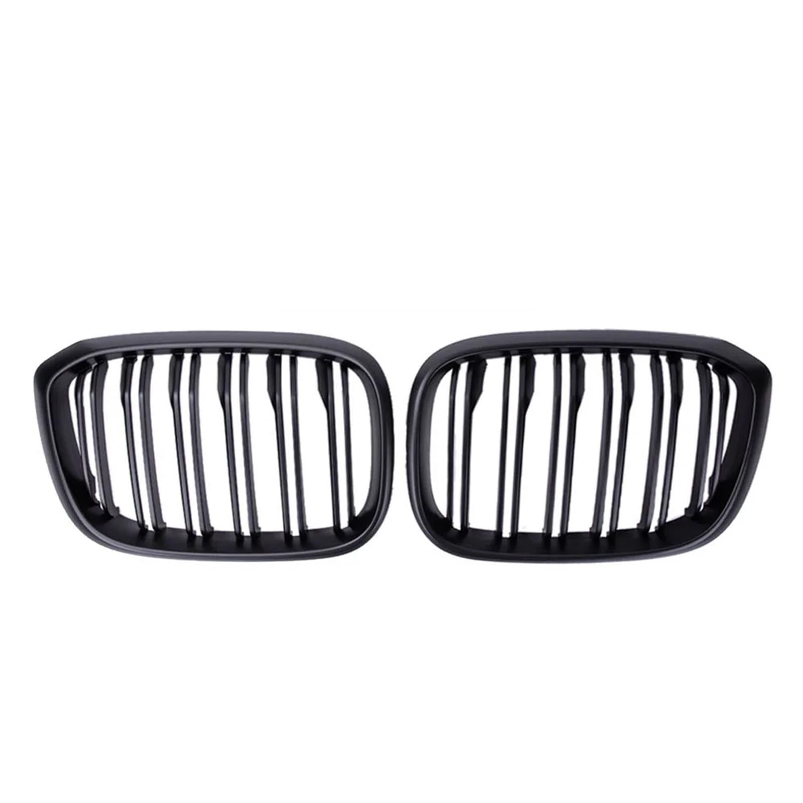 Frontgrills Für Für X3 Für X4 G01 G02 G08 18-21 Renngrills Auto-Styling-Zubehör Frontgrill Nierengrill Doppellamelle Front Bumper Grille(Matte Black)