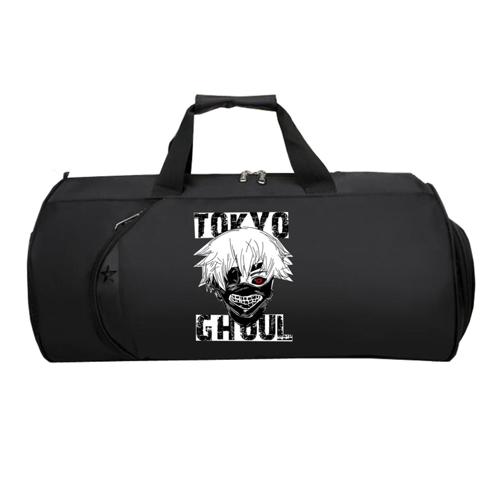 Tok-yo Gho-ul Cabin Bag Anime, Reisetasche Tasche für Flugzeug Unter Sitzplatz, Tote Bag füR Sport Reisen Gym Urlaub Flugzeug(Black 3)