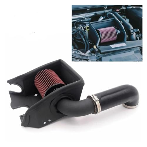 Auto Lufteinlass Luftansaugschlauch Für Für A3 Für Q2 Für Q3 1,4 EA211 Auto Zubehör Schwarz Air Intake Induktion Rohr & Hitzeschild Filte(Black Pipe)