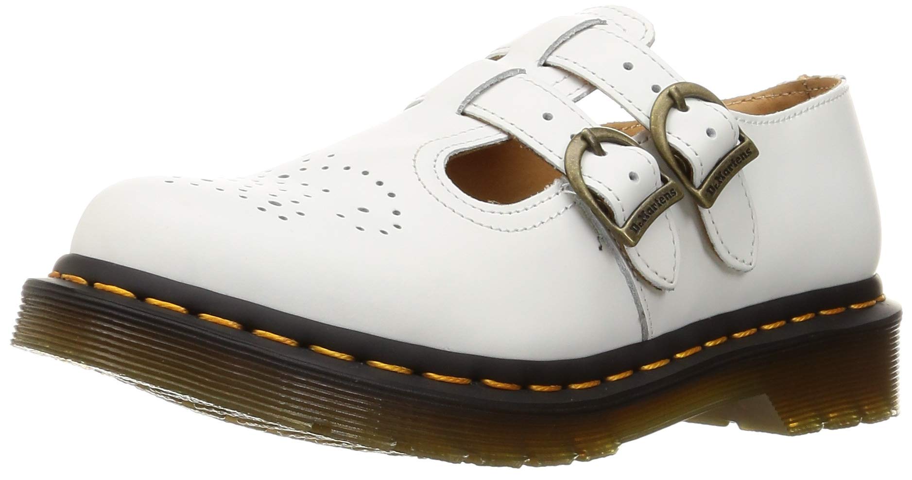 Dr. Martens Damen 8065 Mary Jane Schuh, weiß, 41 EU