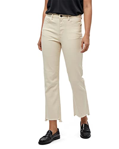 Peppercorn Fione Mid Waist Cropped Jeans | Jeans Damen In Beige | Frühling Damen Jeans | Größe 34