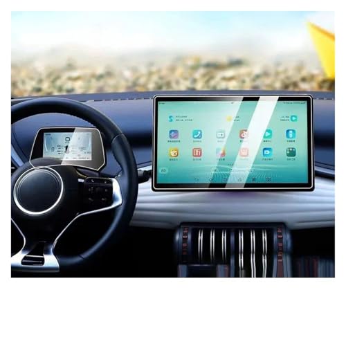 Für BYD Für Atto 3 Für Yuan Für Plus 2022-2023 Gehärtetes Glas Film Displayschutzfolie Instrument Navigation Schutzhülle Autozubehör Navigation Schutzfolie Navigations-Displayschutz(12.8 inch 1set)