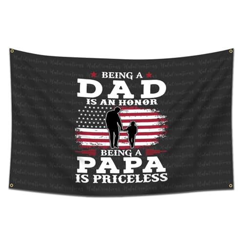 Flagge Father's Day, Waschbar Flagge, Flagge(Multicolor 3)