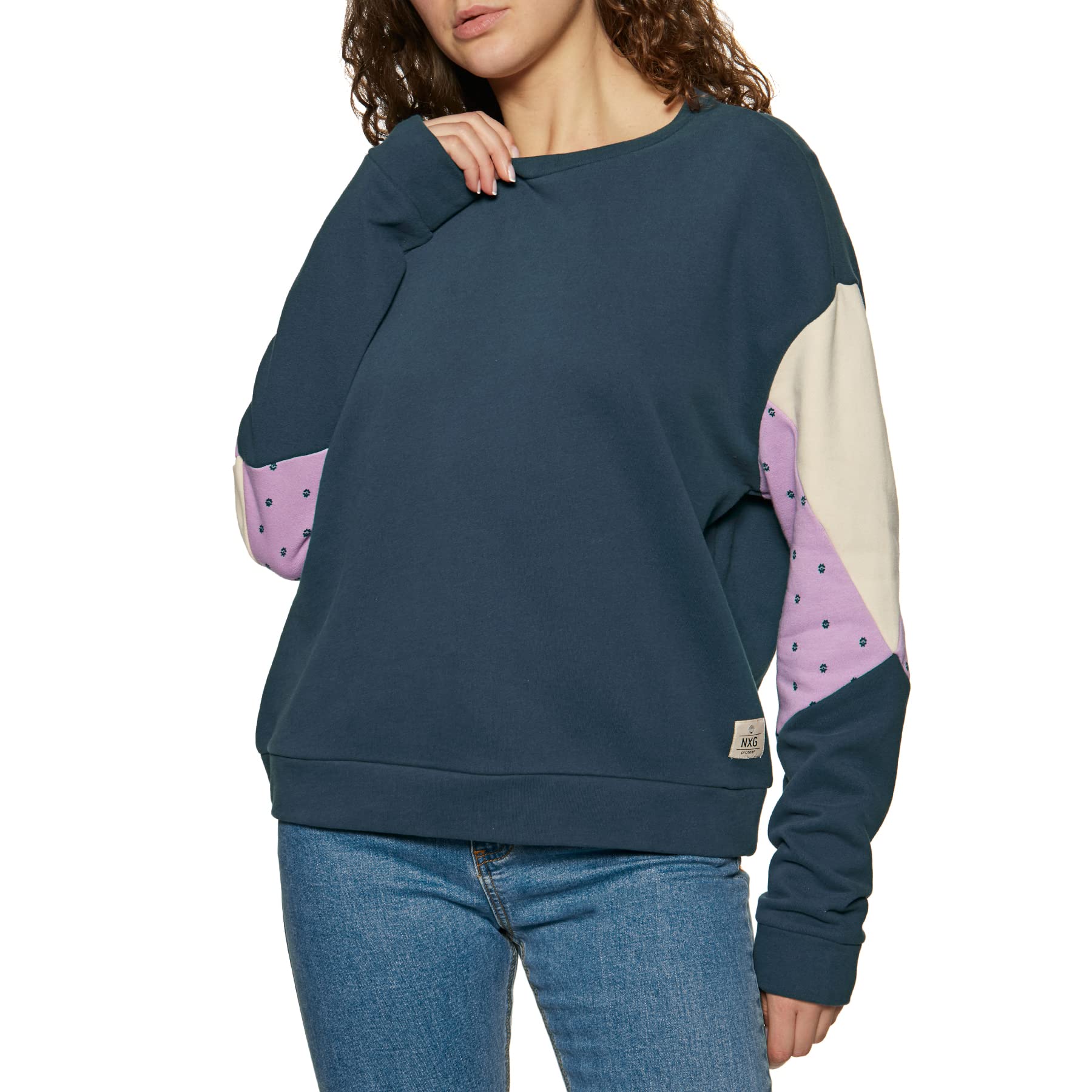 Protest Ladies Sweatshirt NXGSHAUN Deep Seablue S/36