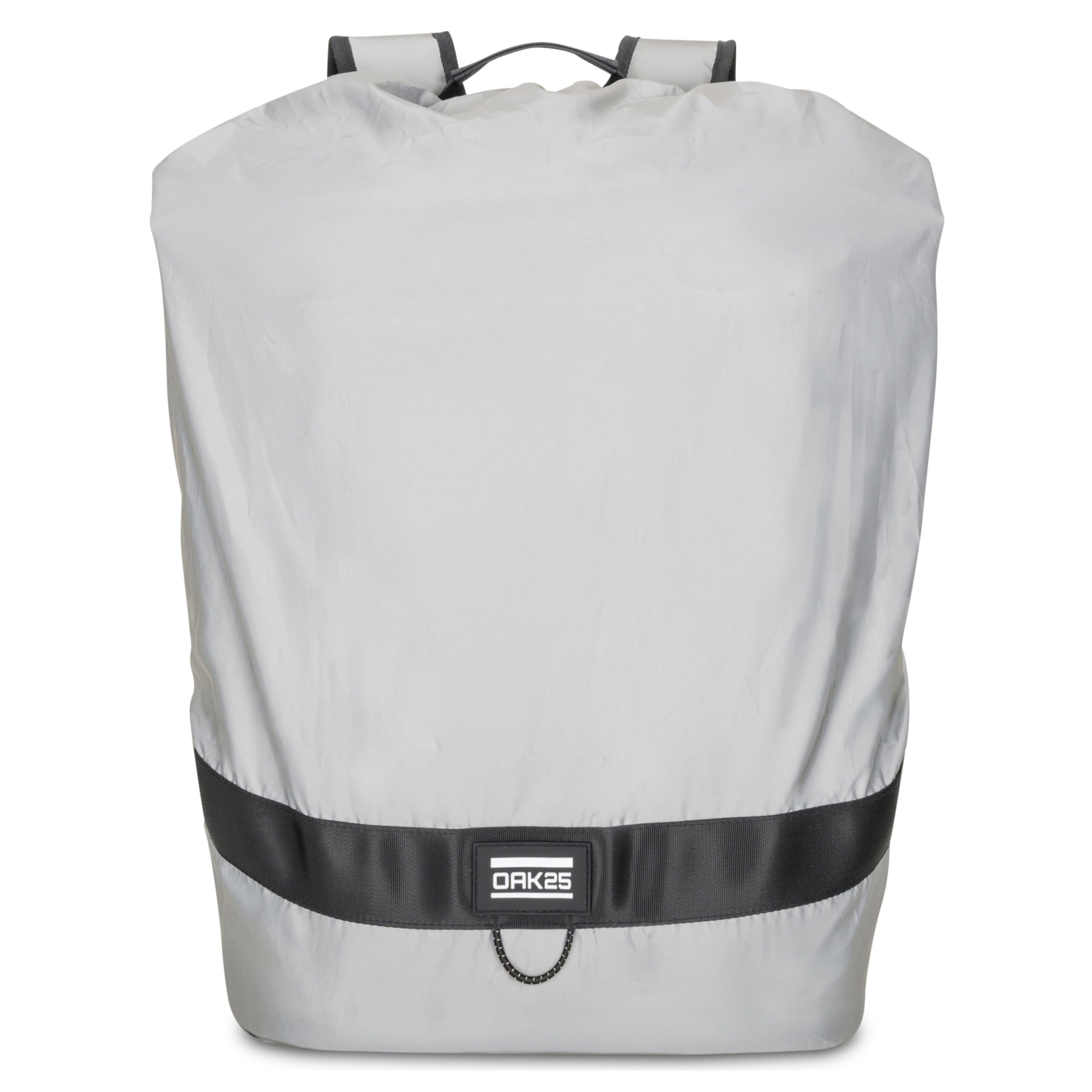 OAK25 Regenschutz für Rucksack Reflektierend - RAIN Cover M - Regenhülle für Backpack, Schulranzen oder Schulrucksack, Faltbarer Regenüberzug 15l-30l - Wasserdicht