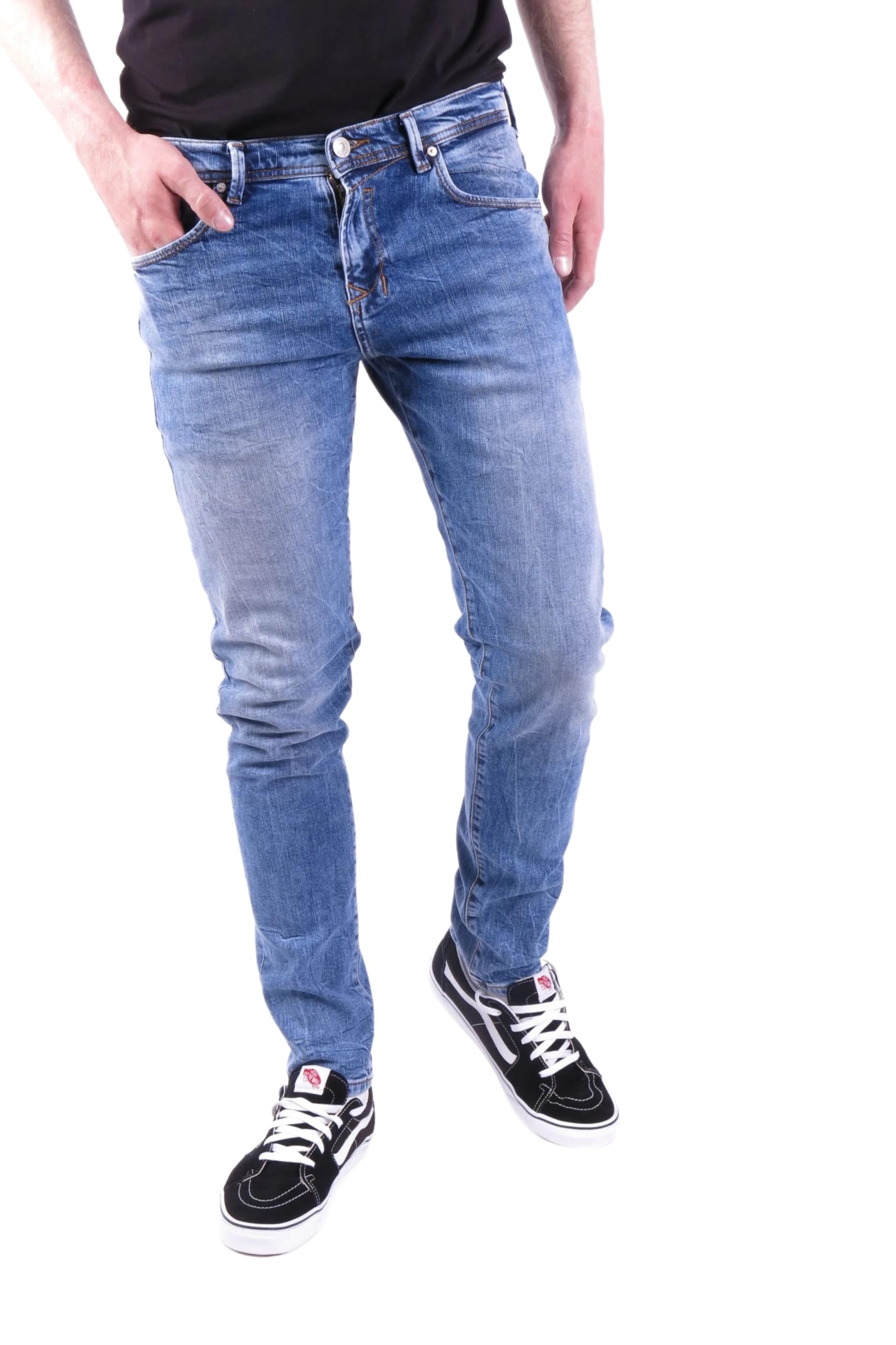 LTB Jeans Herren Jeans - Tapered Fit Jeanshosen - New Diego X - Hellblau - 32/34