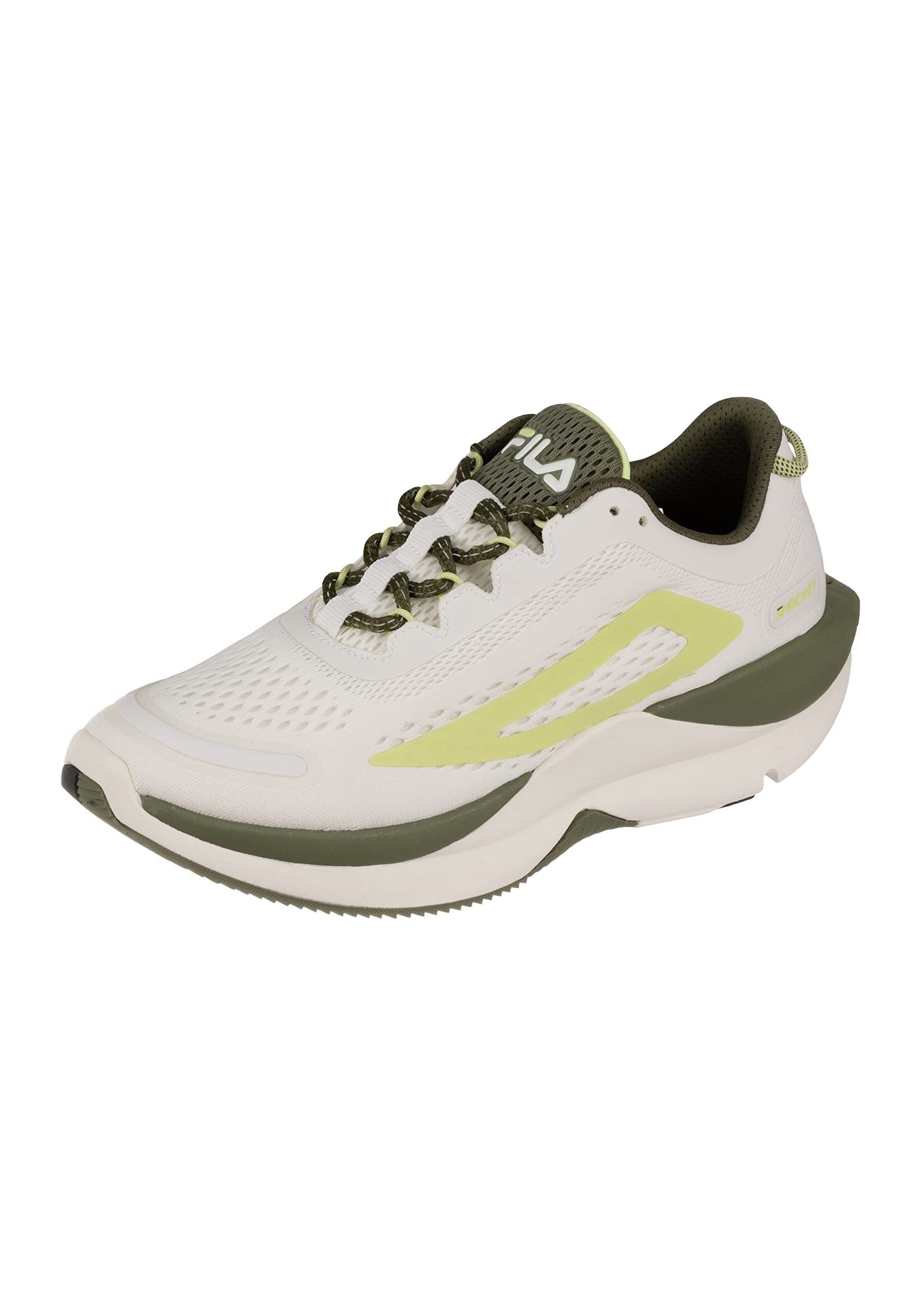 FILA Damen SHOCKET Train WMN Laufschuh, Marshmallow-Loden Green, 39 EU