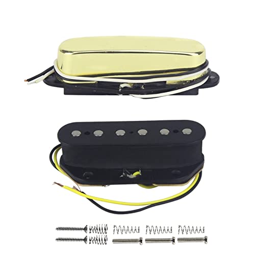 ZENGXUE E-Gitarren-Pickups Hals-Halterung Verstärker Bridge Pickups Keramikgitarrenteile Humbucker Tonabnehmer Set