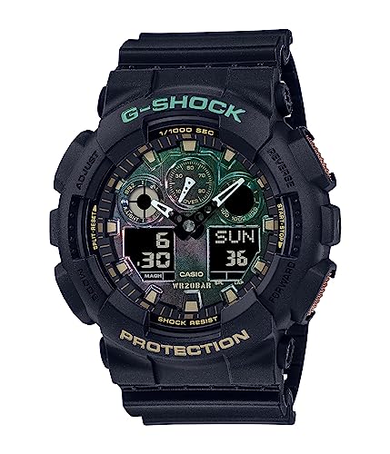 G-Shock GA100RC-1A Black One Size, Schwarz, One Size, GA100RC-1A