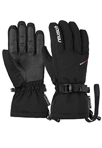 Reusch Unisex Fingerhandschuh Outset R-TEX® XT mit elastischer Handgelenksschlaufe Black/White, 8